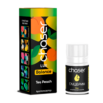 Набір Chaser Lux без нікотину Tea Peach (Чай Персик) 30мл