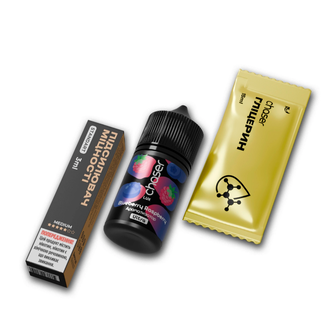 Набор Chaser Lux Blueberry Raspberry (Голубика Малина) 30 мл 65 мг
