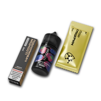 Набор Chaser Lux Blueberry Raspberry (Голубика Малина) 30 мл 50 мг