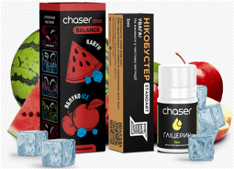 Набор Chaser Mix Ice 30 мл Watermelon АпрІе (Арбуз яблоко)