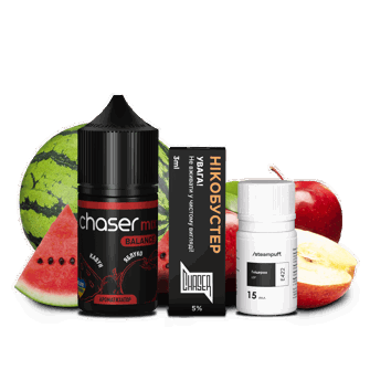 Набір Chaser Mix (Кавун Яблуко) 30 мл 50 мг