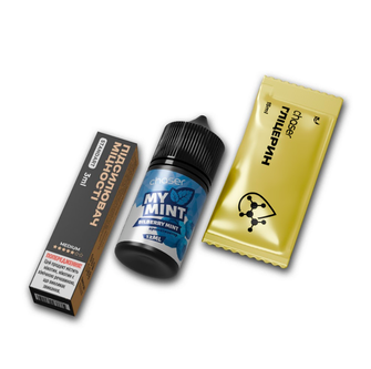 Набор жидкости Chaser My Mint Bilberry Mint (Голубика Мята) 30 мл 65 мг
