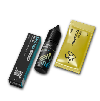 Набор солевой жидкости Chaser Special Berry Blueberry Lemon (Голубика Лимон) 15 мл 65 мг