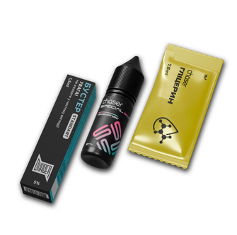 Набор солевой жидкости Chaser Special Berry Cranberry Mint (Клюква Мята) 15 мл 65 мг