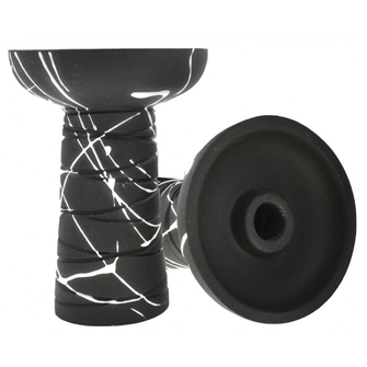 Чаша глиняная Gusto Bowls Cl Phunnel Black Glaze White (Белый)