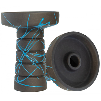 Чаша глиняная Gusto Bowls Harmony Black Glaze Blue (Синий)