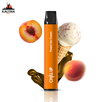 Chill Up 1800 Peach Ice Cream (Персик Мороженое)