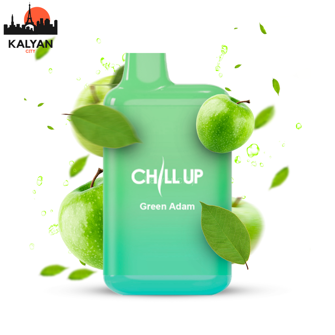 Одноразка Chill Up 4000 Green Apple (Зеленое яблоко)