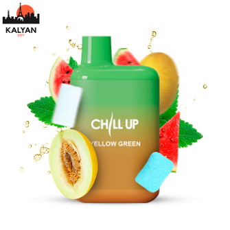 Одноразка Chill Up 4000  Watermelon Melon Mint Gum (Кавун Диня М'ятна Жуйка) 4%