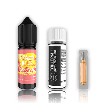 Набор Crazy Juice Banana Strawberry (Банан Клубника) 15мл 65мг