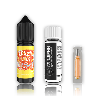 Набор Crazy Juice Mango Ice (Манго Лед) 15мл 65мг