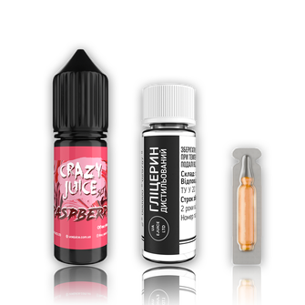Набор Crazy Juice Raspberry (Малина) 15мл 65мг