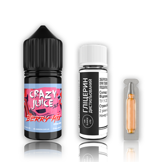 Набор Crazy Juice Berry Mix (Ягодный Микс) 30мл 65мг