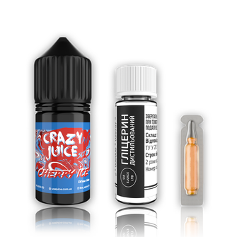 Набір Crazy Juice Cherry Ice (Вишня Лід) 30мл 65мг