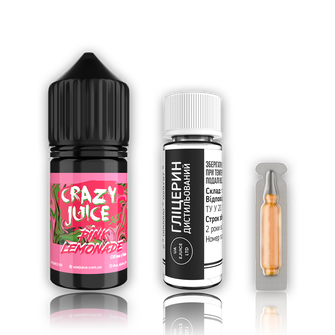 Набір Crazy Juice Pink Lemonade (Рожевий Лимонад) 30мл 65мг