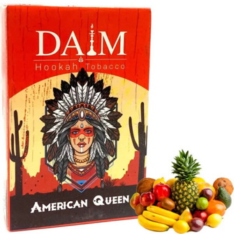 Daim American Queen (Ананас, Банан, Манго, Маракуйя, Папайя, Персик, Пітайя) 50г