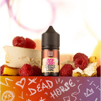 Набір сольової рідини Dead Horse Liquid Raspberry Cheesecake (Малиновий чізкейк) 30 мл 50 мг