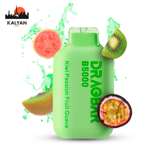 Одноразка DragBar B5000 Kiwi Passion Fruit Guava (Ківі Маракуйя Гуава)