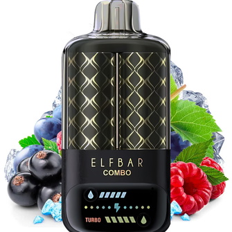 Одноразка ELF BAR Combo 20000 Blackcurrant Raspberry & Grape (Черная смородина Малина и Виноград)