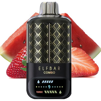 Одноразка ELF BAR Combo 20000-25000 Watermelon & Strawberry (Арбуз и Клубника)