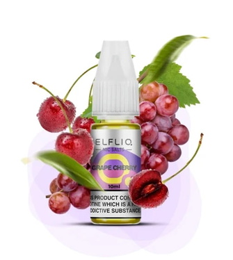 Сольова рідина Elf Liq 10 мл 50 мг Grape Cherry (Виноград Вишня)