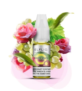 Солевая жидкость Elf Liq 10 мл 50 мг Green Grape Rose (Зеленый Виноград Роза)