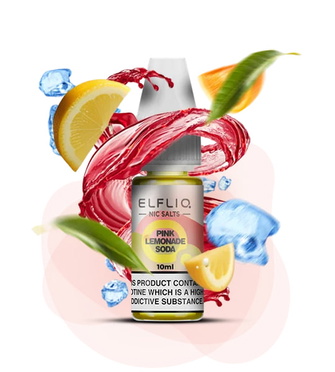 Солевая жидкость Elf Liq 10 мл 50 мг Pink Lemonade Soda (Розовый Лимонад Содовая)