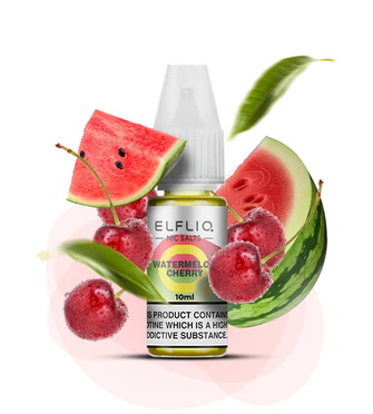 Солевая жидкость Elf Bar Elf Liq 10 мл 50 мг Watermelon Cherry (Арбуз Вишня)