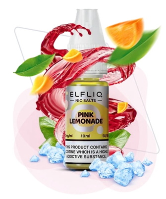 Солевая жидкость Elf Bar Elf Liq 10 мл 50 мг Pink Lemonade (Розовый Лимонад)