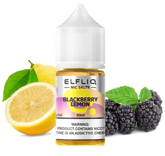 Солевая жидкость Elf Bar Elf Liq 30 мл 50 мг Blackberry Lemon (Ежевика Лимон)