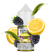 Солевая жидкость Elf Bar Elf Liq 30 мл 50 мг Blackberry Lemon (Ежевика Лимон)