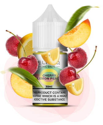 Солевая жидкость Elf Bar Elf Liq 30 мл 50 мг Cherry Lemon Peach (Вишня Лимон Персик)