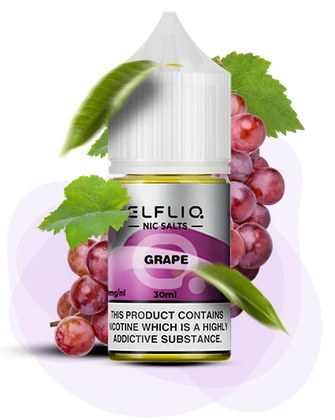 Солевая жидкость Elf Bar Elf Liq 30 мл 50 мг Grape (Виноград)