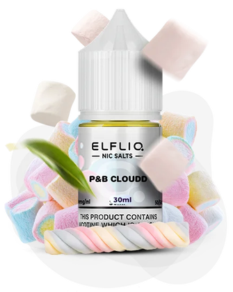 Сольова рідина Elf Bar Elf Liq 30 мл 50 мг P&B Cloudd (Маршмеллоу)