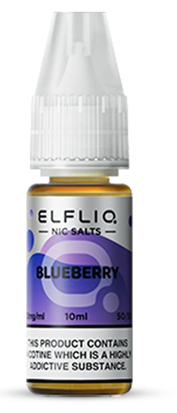 Рідина Elf Bar Elf Liq 10 мл 30 мг Blueberry (Чорниця)
