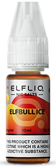 Рідина Elf Bar Elf Liq 10 мл 30 мг Elfbull ice (Енергетик Лід)
