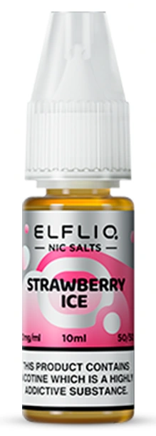 Рідина Elf Bar Elf Liq 10 мл 30 мг Strawberry ice (Полуниця Лід)