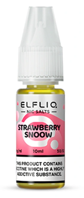 Рідина Elf Bar Elf Liq 10 мл 30 мг Strawberry snow (Полуничне морозиво)