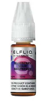 Рідина Elf Bar Elf Liq 10 мл 50 мг Blueberry Sour Raspberry (Чорниця Кисла Малина)