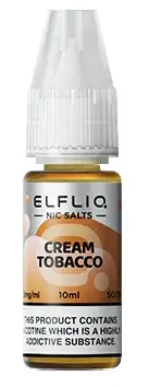 Рідина Elf Bar Elf Liq 10 мл 50 мг Cream Tobaco (Крем та Тютюн)
