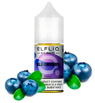 Рідина Elf Bar Elf Liq 30 мл 50 мг Blueberry (Чорниця)