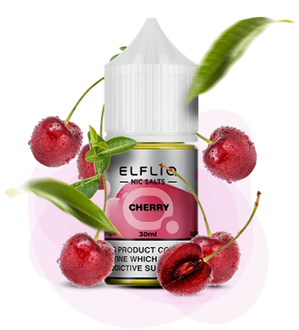 Солевая жидкость Elf Bar Elf Liq 30 мл 50 мг Cherry (Вишня)