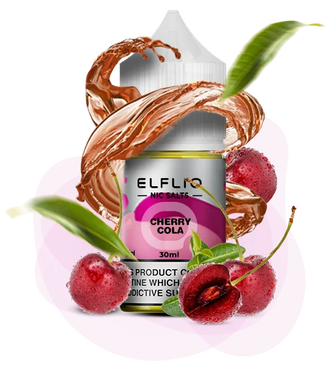 Солевая жидкость Elf Bar Elf Liq 30 мл 50 мг Cherry Cola (Вишня Кола)