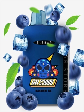Elf Bar GH23000 Blueberry Ice (Чорниця Лід)