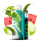 Elf Bar Nic King 30000 Sour Apple Watermelon (Кисле яблуко Кавун)