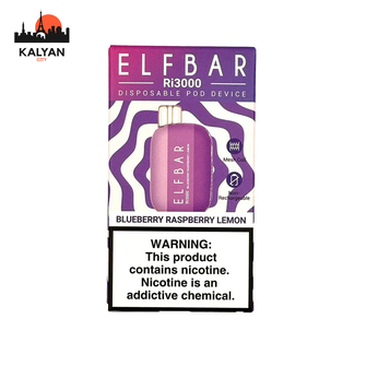 Elf Bar RI3000 Blueberry Raspberry Lemon (Черника Малина Лимон)