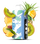 Elf Bar Sweet King 30000 Kiwi Pineapple Peach (Ківі Ананас Персик)