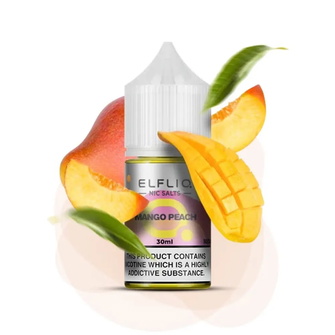 Солевая жидкость Elf Bar Elf Liq 10 мл 50 мг Mango Peach (Манго Персик)