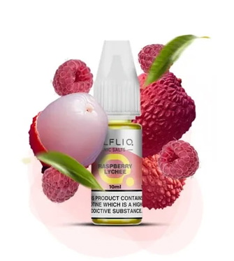 Солевая жидкость Elf Bar Elf Liq 10 мл 50 мг Raspberry Lychee (Малина Личи)