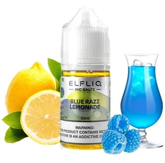 Жидкость ELFLIQ Blue Razz Lemonade (Лимонад Синяя малина) 30 мл 50 мг